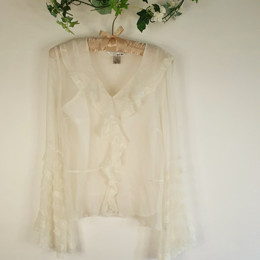 WD.NY Silk Blouse